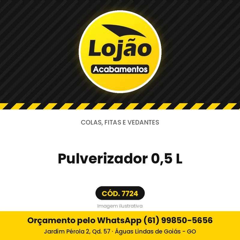 Pulverizador 0,5 L