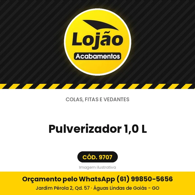Pulverizador 1,0 L