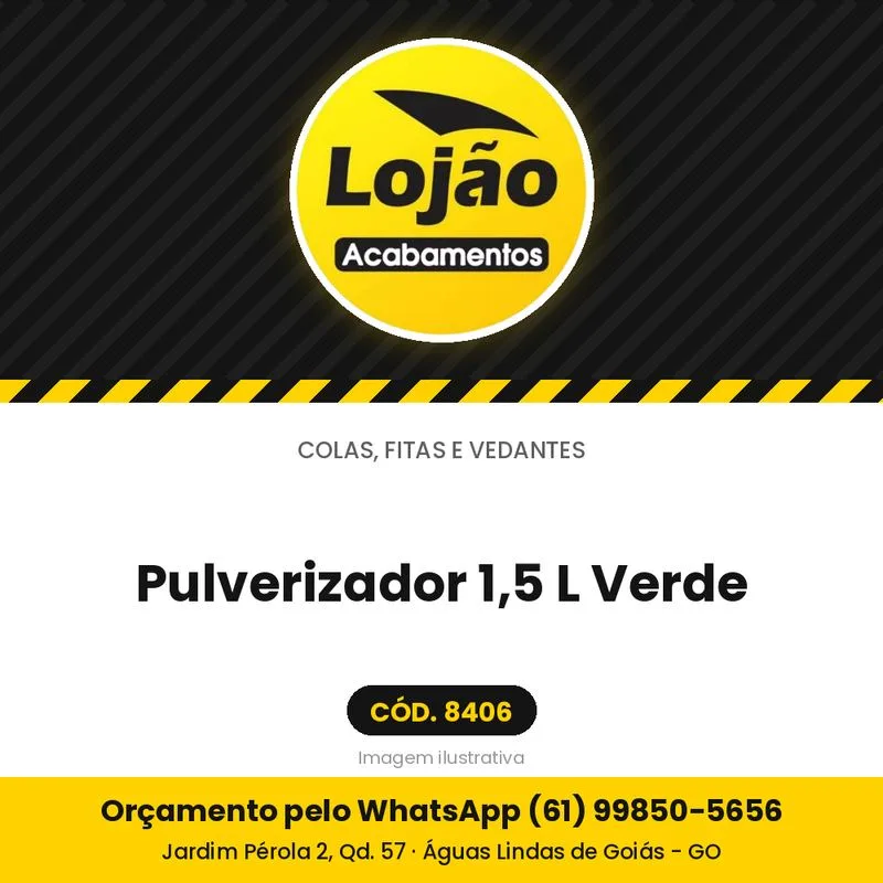 Pulverizador 1,5 L Verde