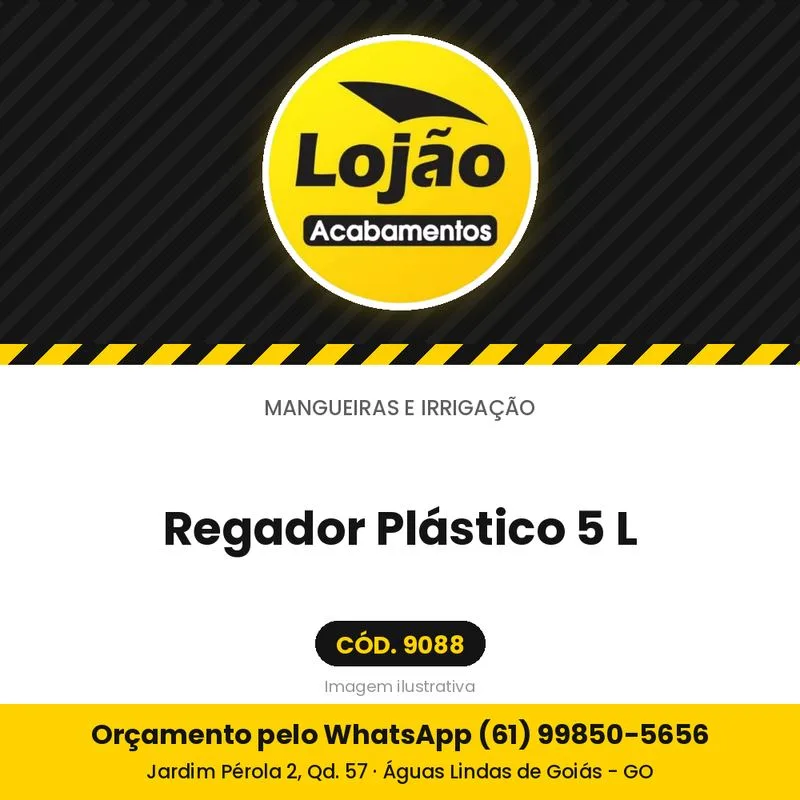Regador Plástico 5 L