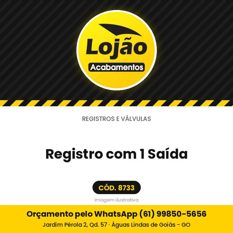 Registro com 1 Saída