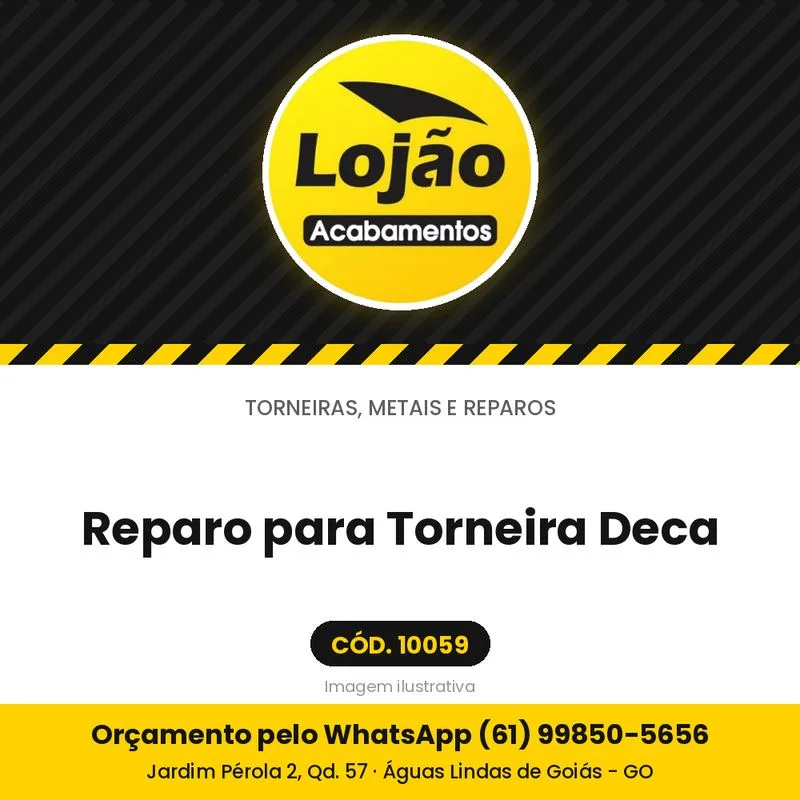 Reparo para Torneira Deca