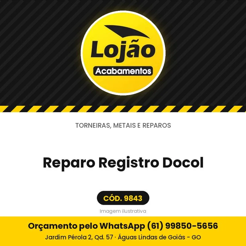 Reparo Registro Docol