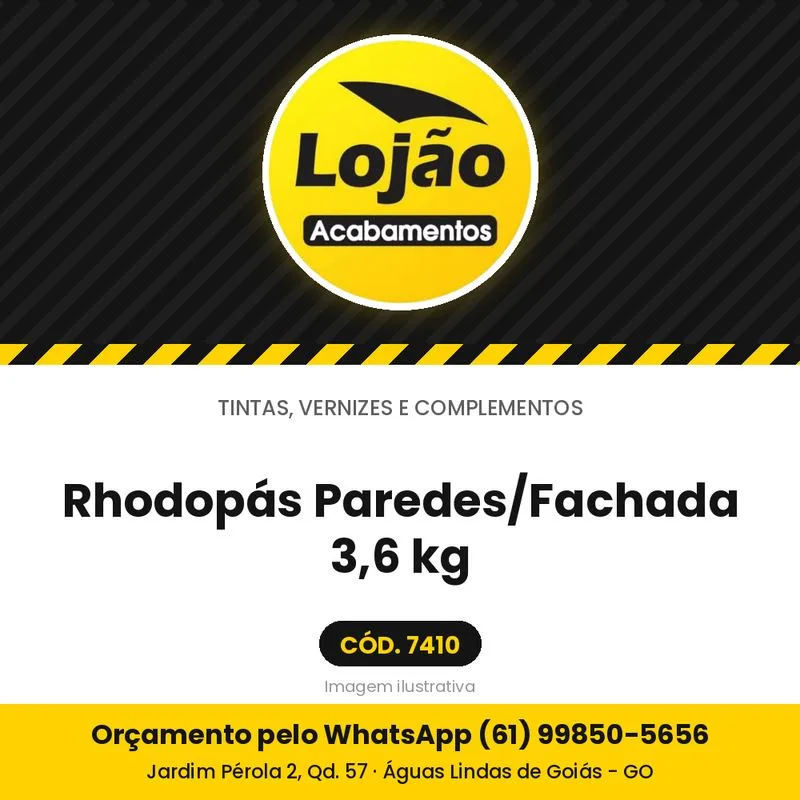 Rhodopás Paredes/Fachada 3,6 kg