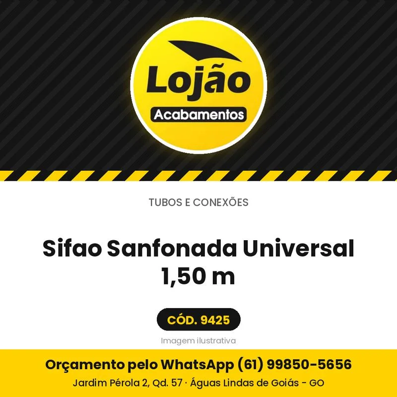Sifao Sanfonada Universal 1,50 m