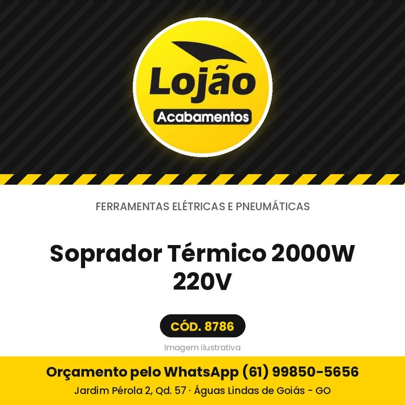 Soprador Térmico 2000W 220V