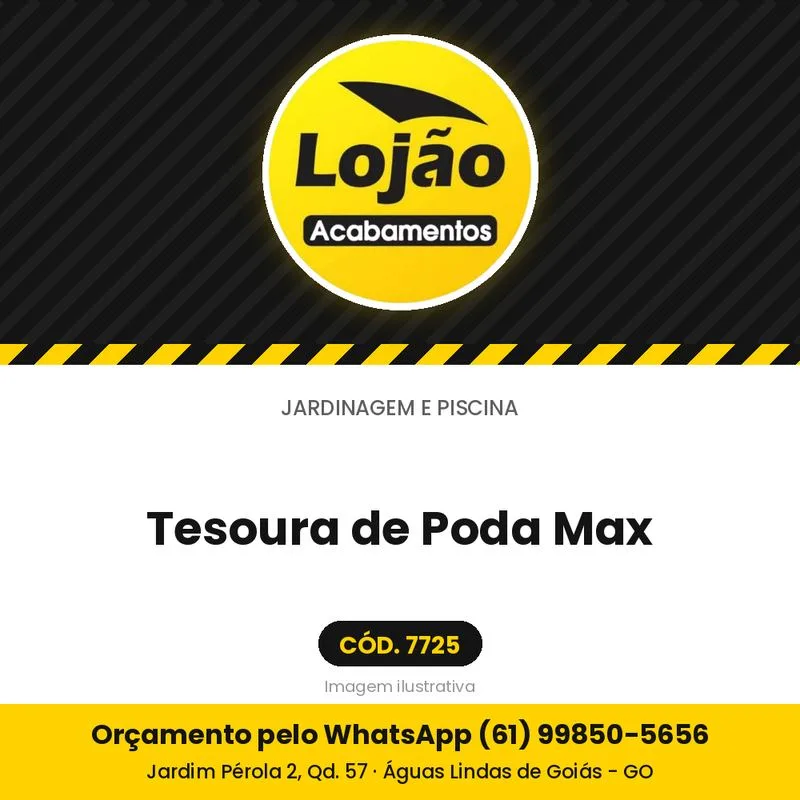 Tesoura de Poda Max