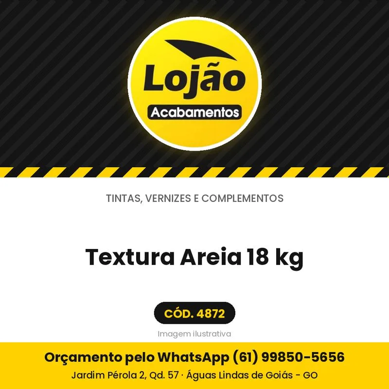 Textura Areia 18 kg