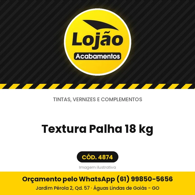 Textura Palha 18 kg