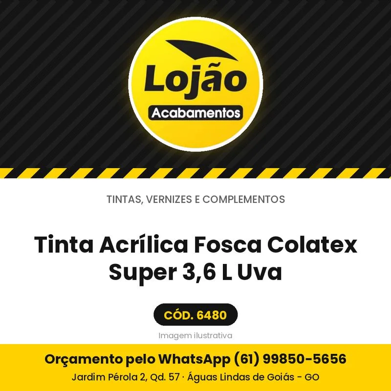 Tinta Acrílica Fosca Colatex Super 3,6 L Uva