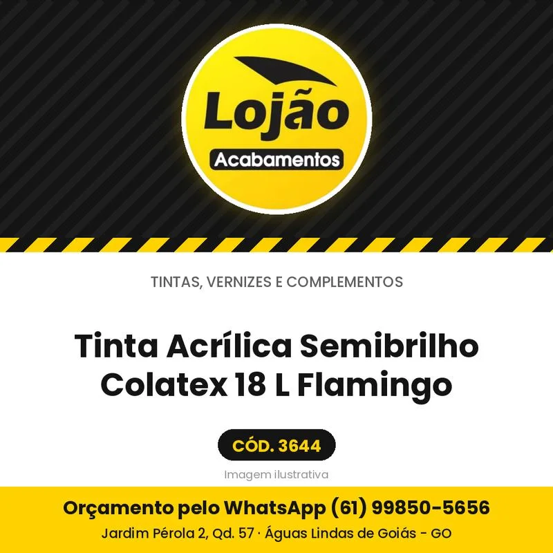 Tinta Acrílica Semibrilho Colatex 18 L Flamingo