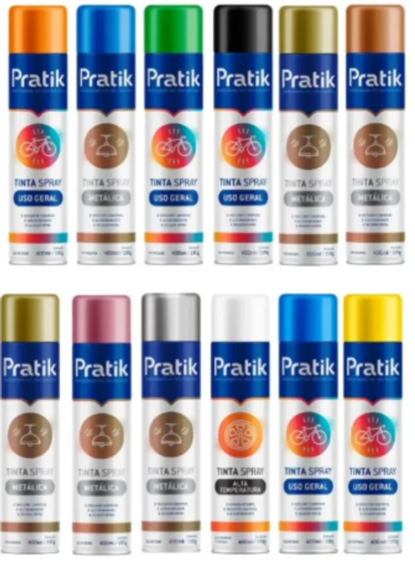 Tinta Spray Pratik 400ml Tinta Spray Pratik 400ml