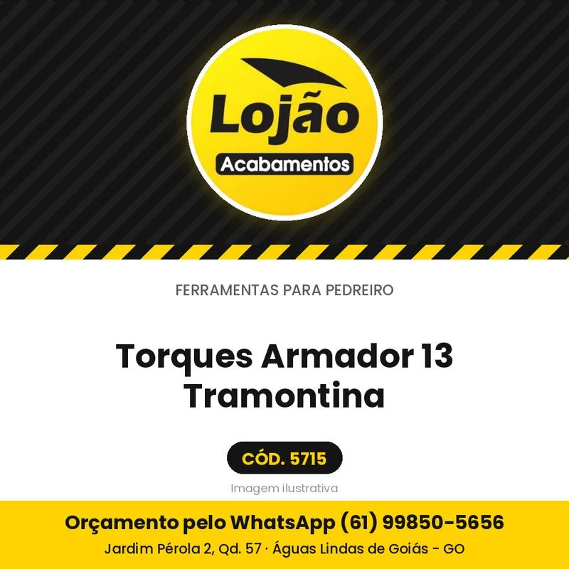 Torques Armador 13 Tramontina