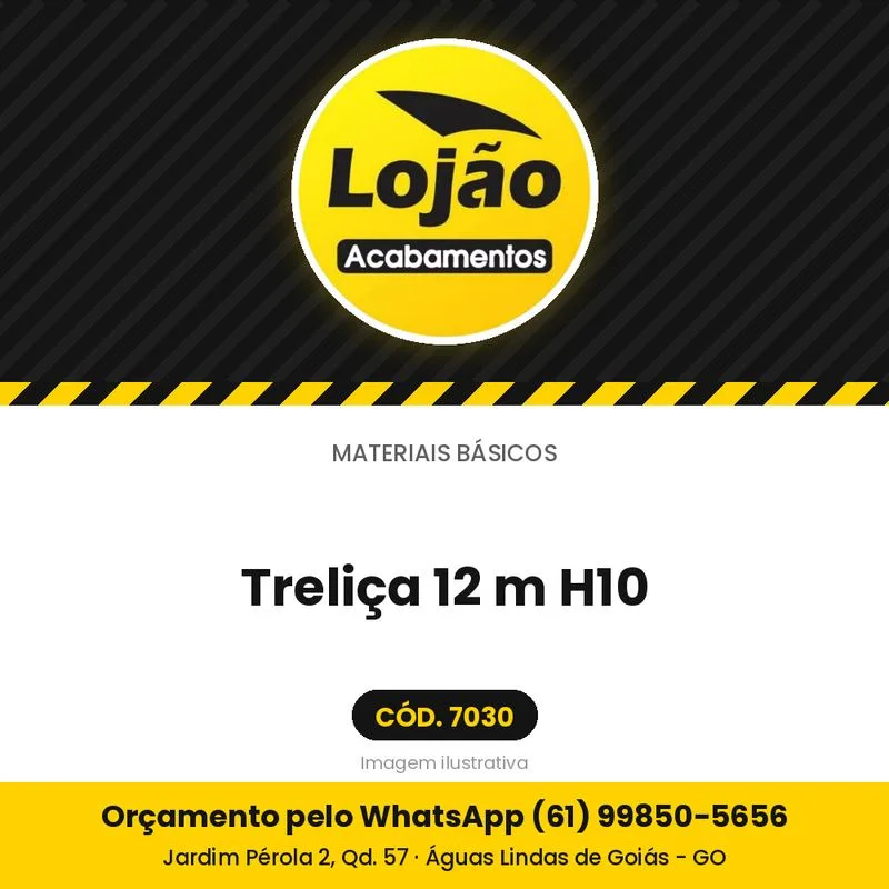 Treliça 12 m H10