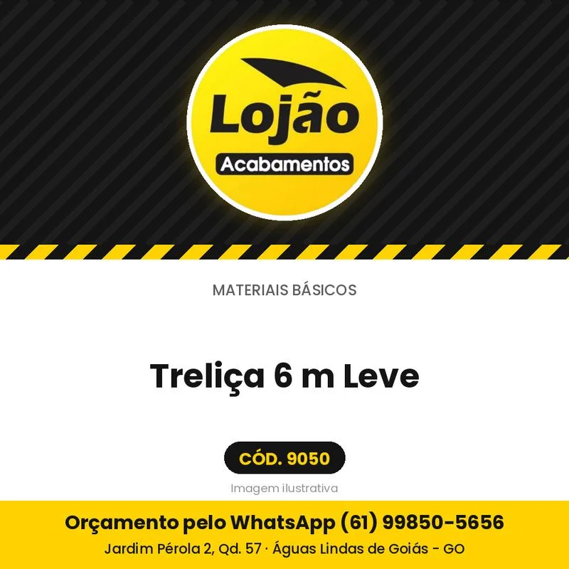 Treliça 6 m Leve