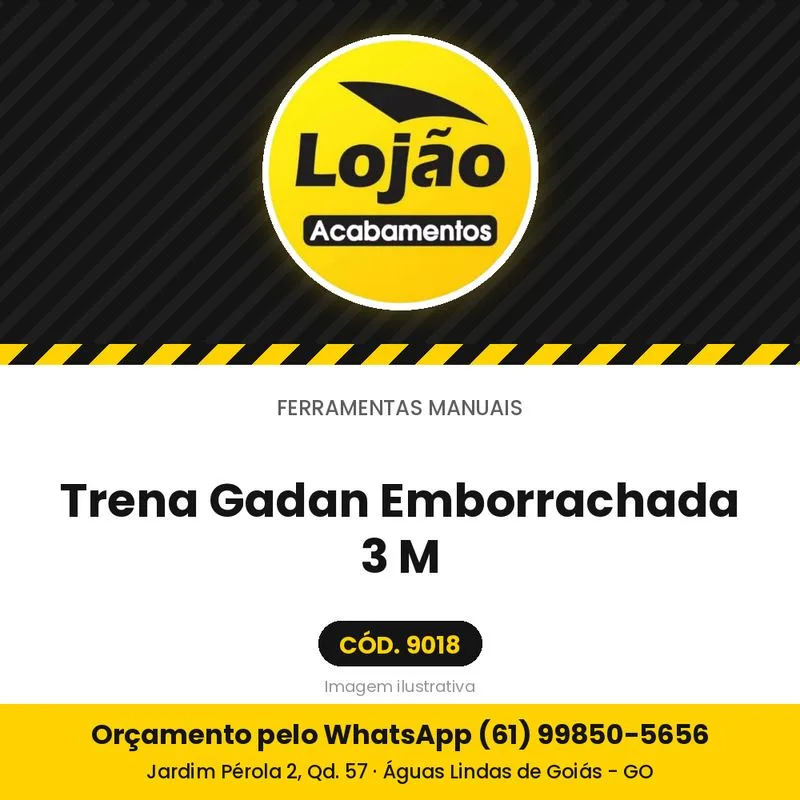 Trena Gadan Emborrachada 3 M