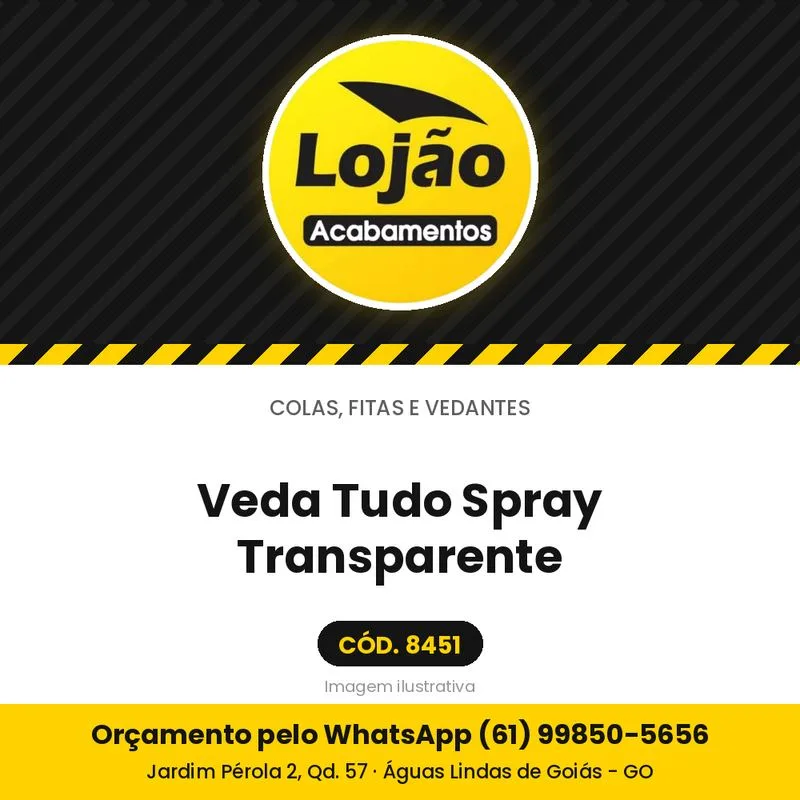 Veda Tudo Spray Transparente