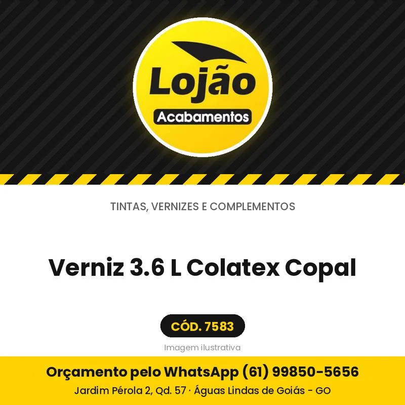 Verniz 3.6 L Colatex Copal
