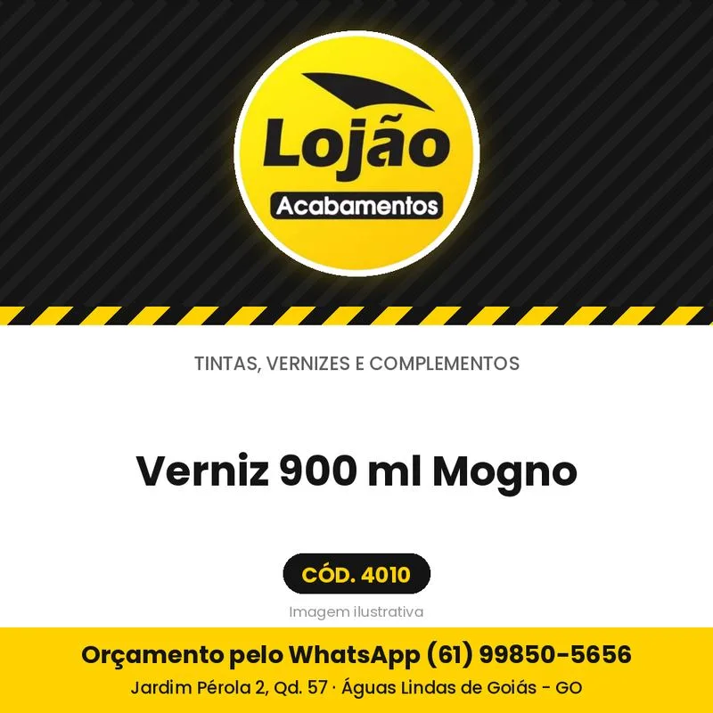 Verniz 900 ml Mogno