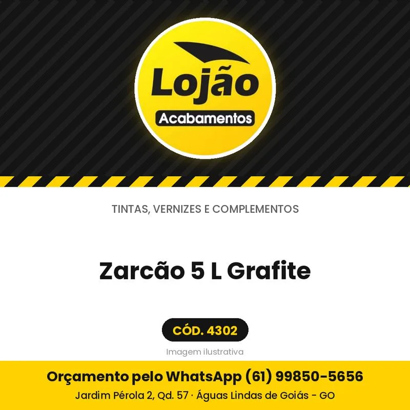 Zarcão 5 L Grafite